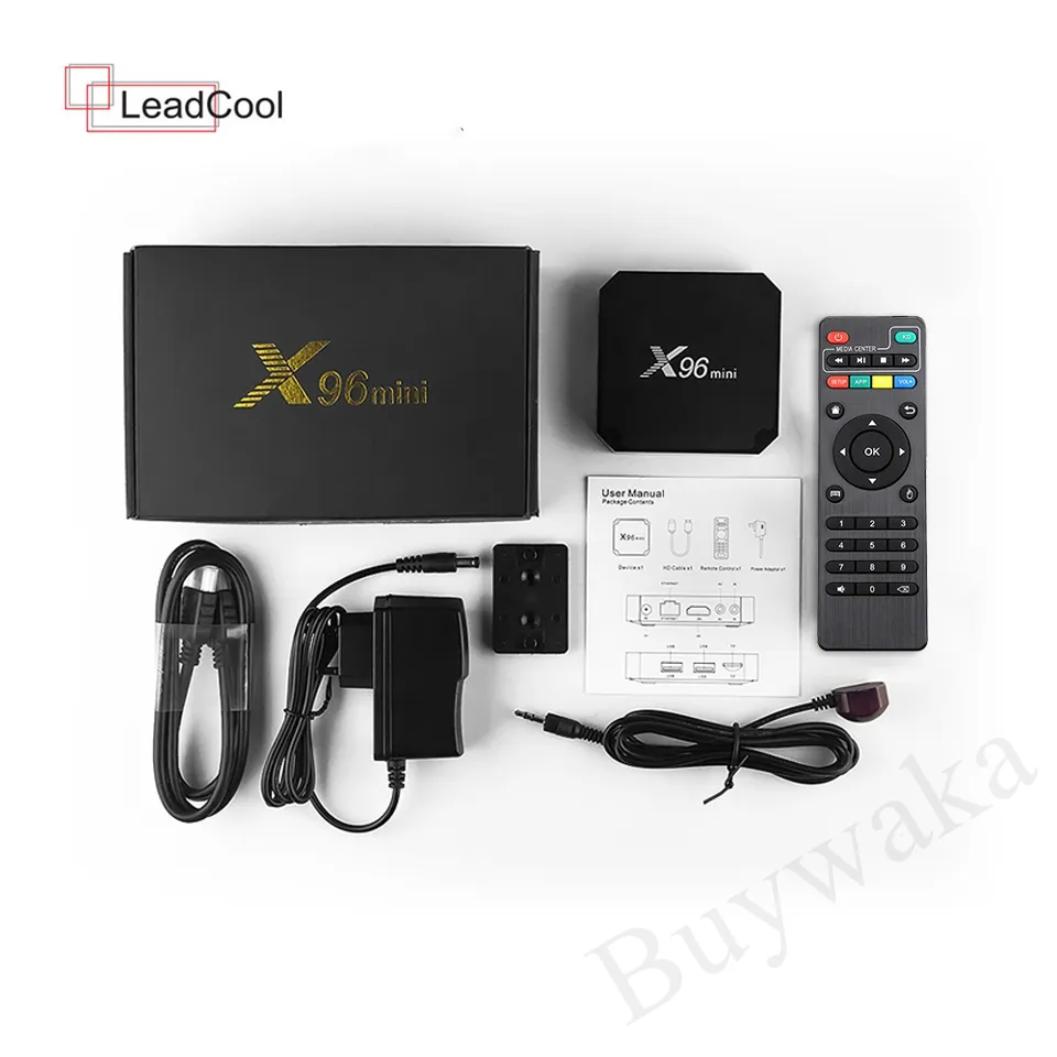 Leadcool Android 9.0 X96 Mini Set Top Box 2GB RAM TV Box