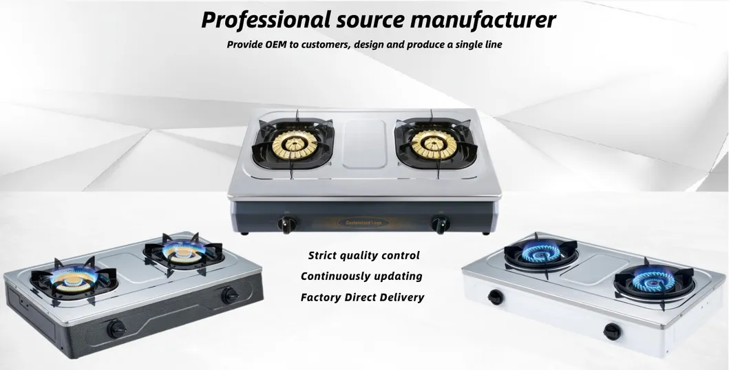 Commercial Cast Iron Table LPG Burner Range Wok Gas Stove