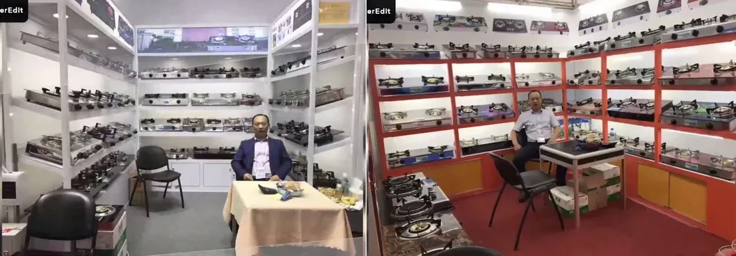 Manufacturer Cooking Appliance Double Burner Gas Stove Yg-G2086