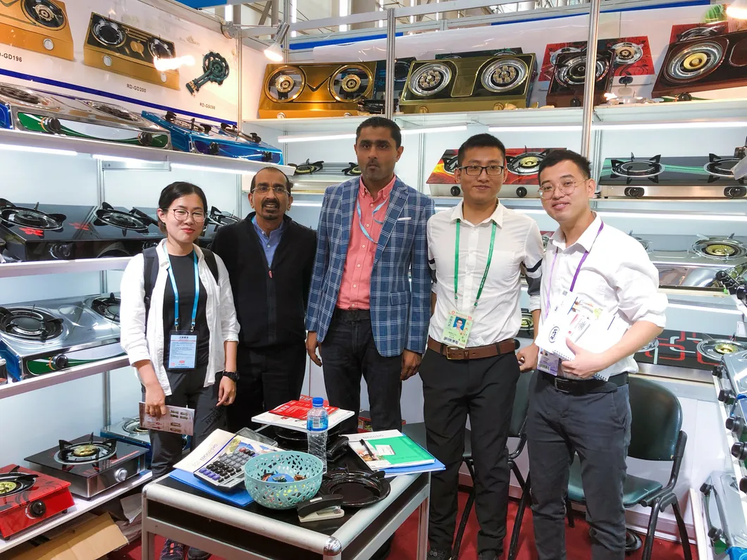 Africa Market Hot Slae Stainless Steel Commercial Cooktop 2 Burner Gas Cooker Stove