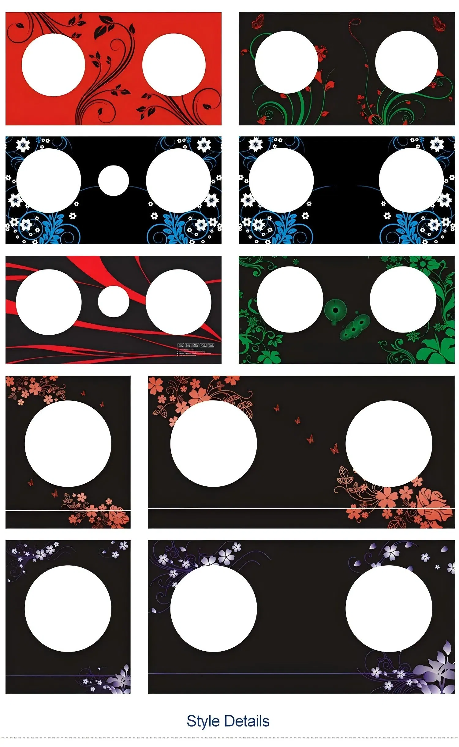 Tempered Glass Gas Stove Two Burner Gas Stove