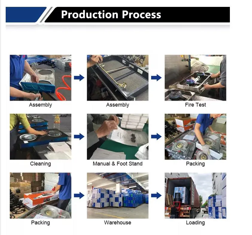 New Design Low Price Stainless Steel Table Electric Burner Gas Cooker Stove