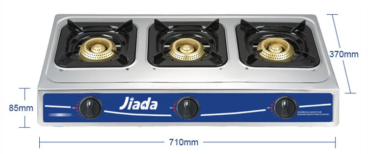 Chinese Hot Sale Household Kitchen Home Use Good High Quality Commercial Cheap Price Best 3 Burner Gas Stove
