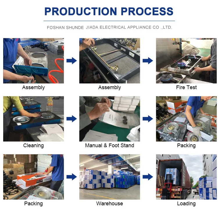 Chinese Hot Sale Household Kitchen Home Use Good High Quality Commercial Cheap Price Best 3 Burner Gas Stove