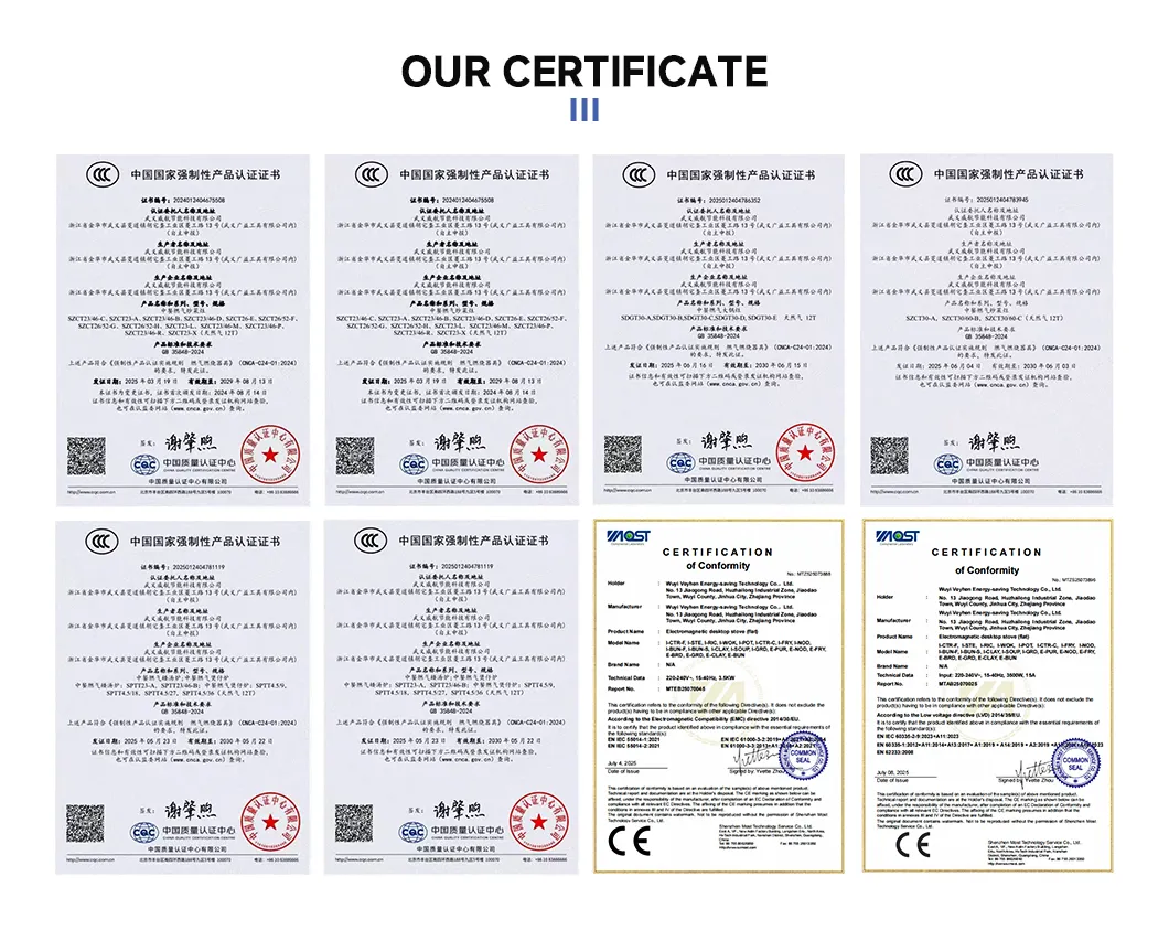 High Efficiency 4-Burner Commercial Gas Stove for Chefs