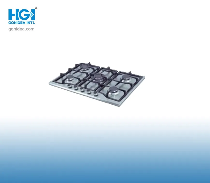 High Quality Good Fire Blue Flame 5 Burner Table Gas Stove Qg5z60tcw