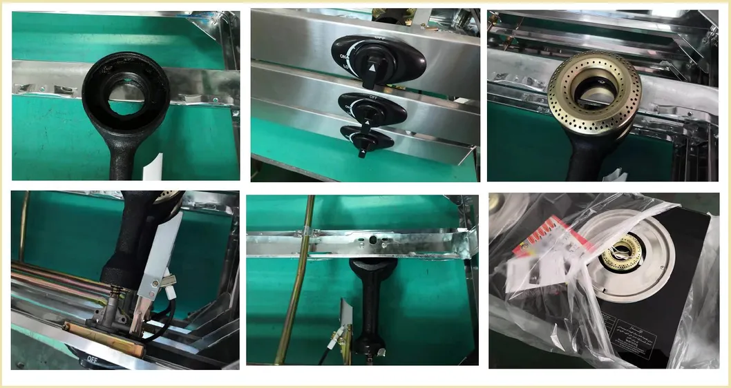 Glass Top Table Gas Stove