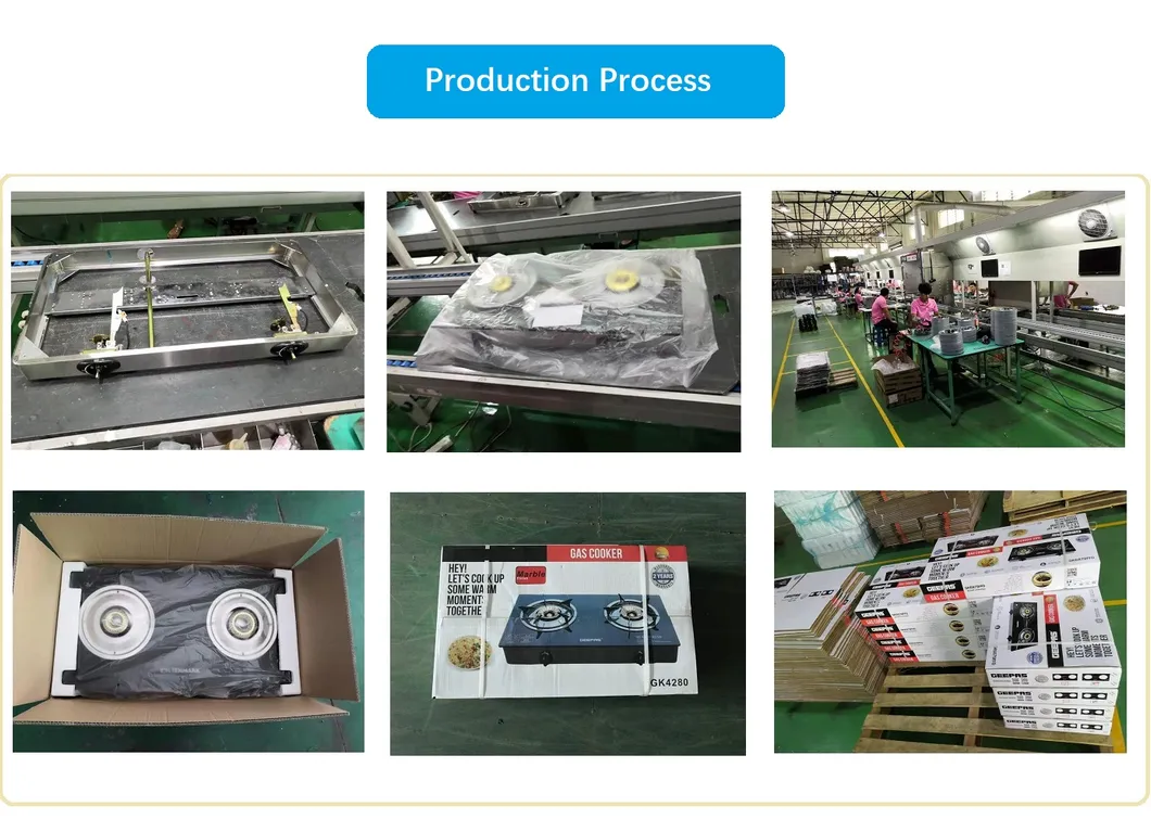 Glass Top Table Gas Stove