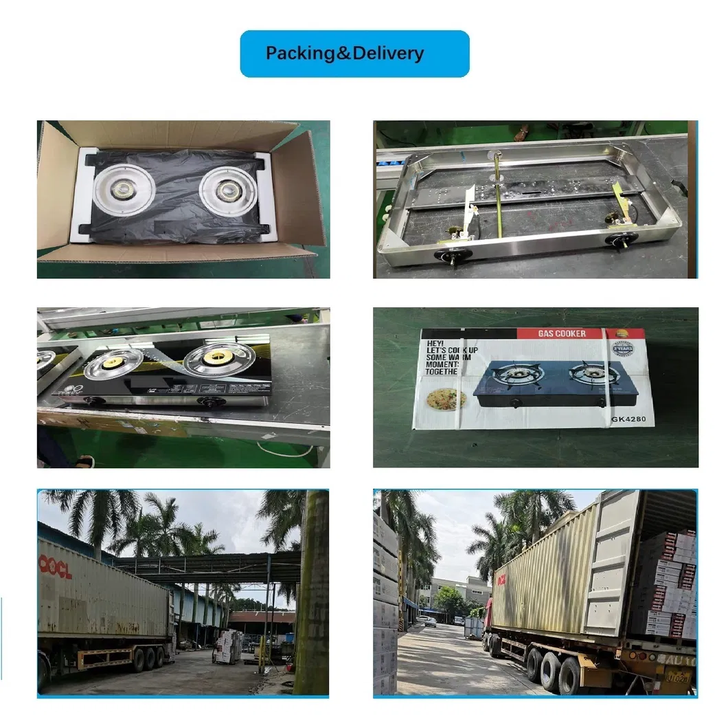 Glass Top Table Gas Stove