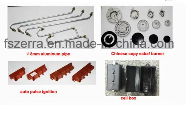 2023 Factory Price China Manufacturing Built-in Three Burners Tempered Glass Table Tops Gas Stove