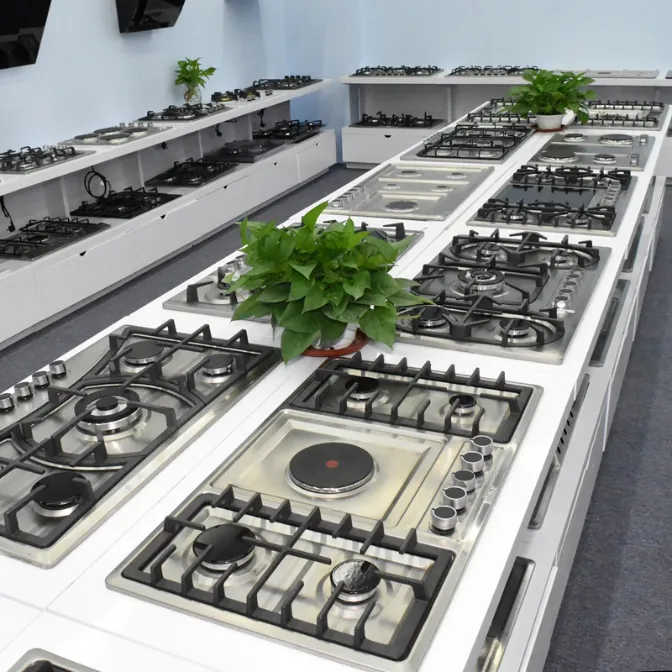 2023 Factory Price China Manufacturing Built-in Three Burners Tempered Glass Table Tops Gas Stove