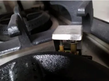 Table Top Gas Stove with 4-Burner for Commercial Hotel Restaurant Kitchen