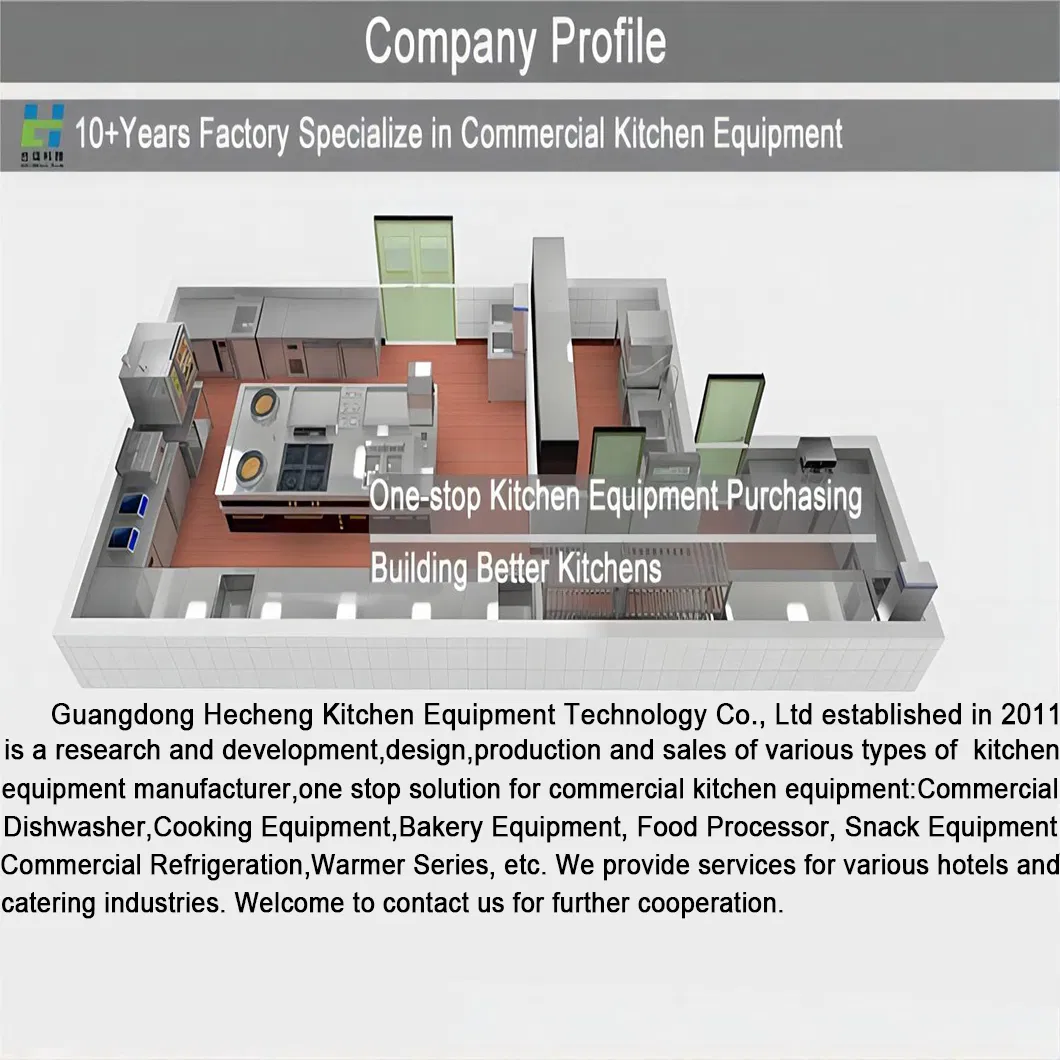 Table Top Gas Stove with 4-Burner for Commercial Hotel Restaurant Kitchen