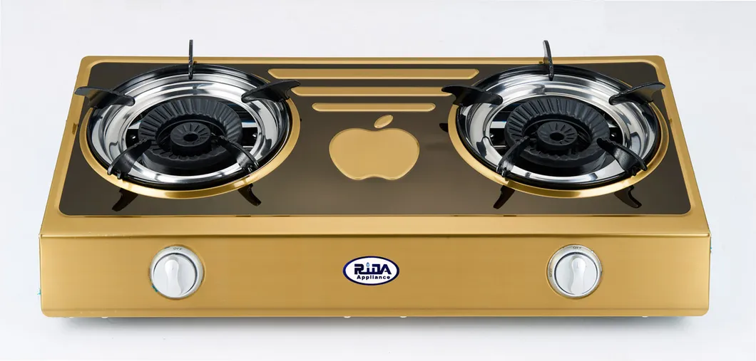 Gloden Stainless Steek Top Quality Cast Iron Burner Gas Stove