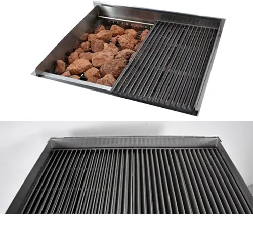 Um-UR-4b Stainless Steel Kitchen Equipment 4 (2/6) Burners Gas Clay Pot Stove Range &amp; Cabinet Gas Commercial 4 (2/6) Burner Stove