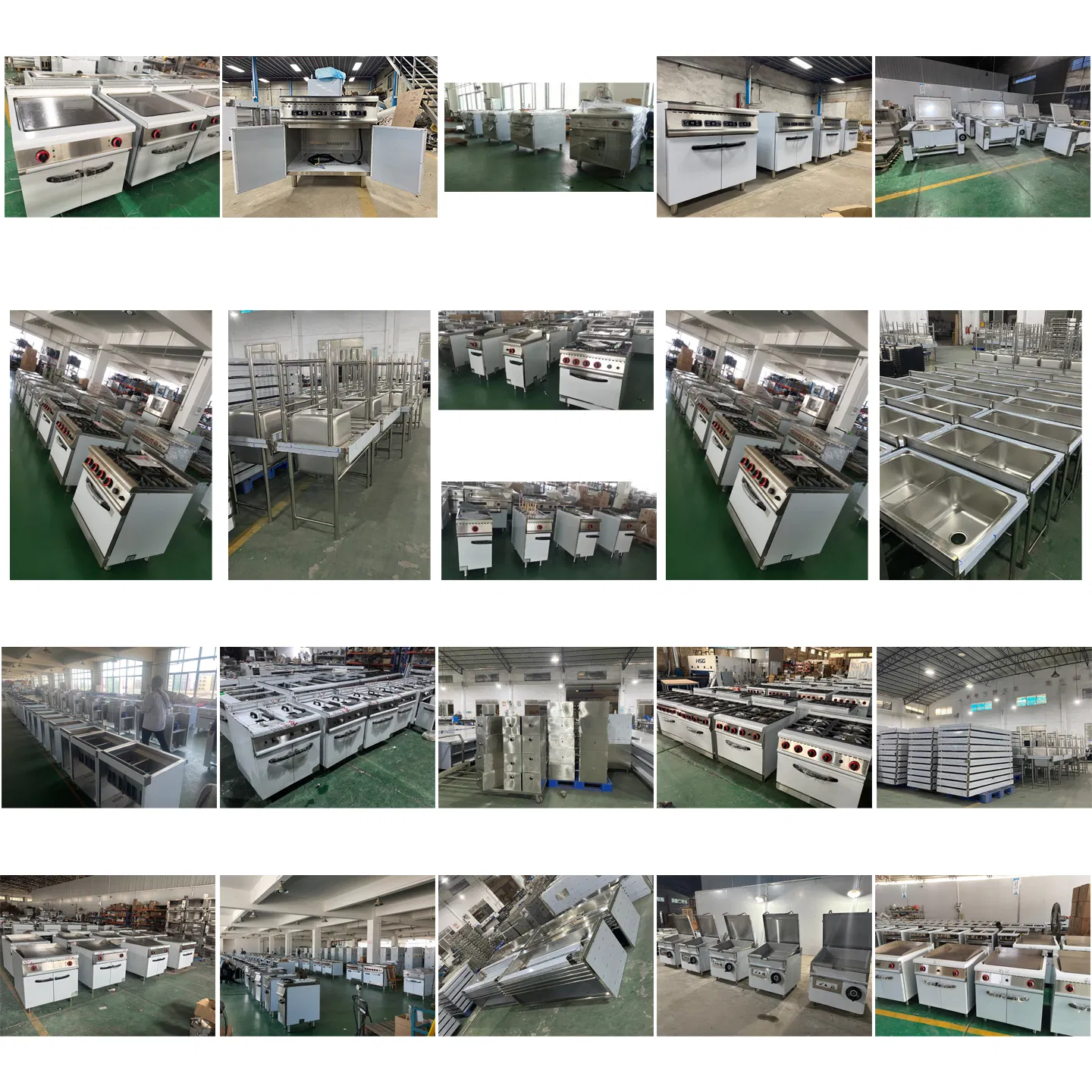 Um-UR-4b Stainless Steel Kitchen Equipment 4 (2/6) Burners Gas Clay Pot Stove Range &amp; Cabinet Gas Commercial 4 (2/6) Burner Stove