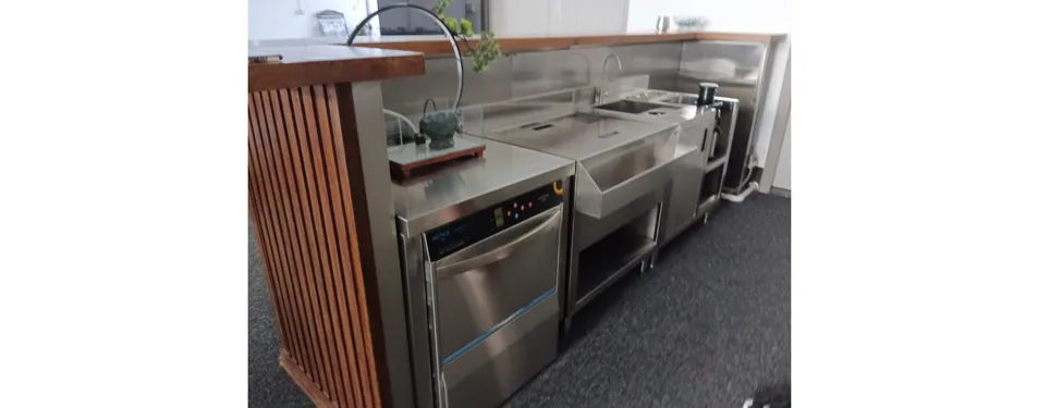 Um-UR-4b Stainless Steel Kitchen Equipment 4 (2/6) Burners Gas Clay Pot Stove Range &amp; Cabinet Gas Commercial 4 (2/6) Burner Stove