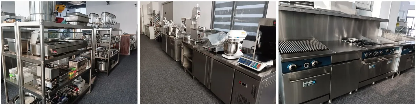 Um-UR-4b Stainless Steel Kitchen Equipment 4 (2/6) Burners Gas Clay Pot Stove Range &amp; Cabinet Gas Commercial 4 (2/6) Burner Stove