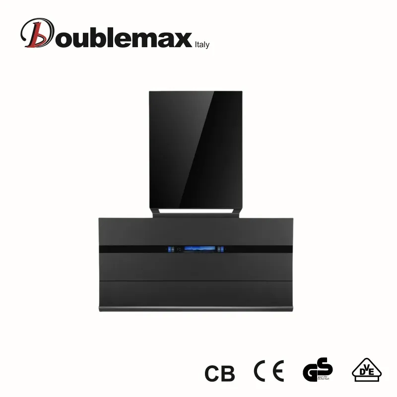 900mm L Shape Actumatic Open Glass Range Hood