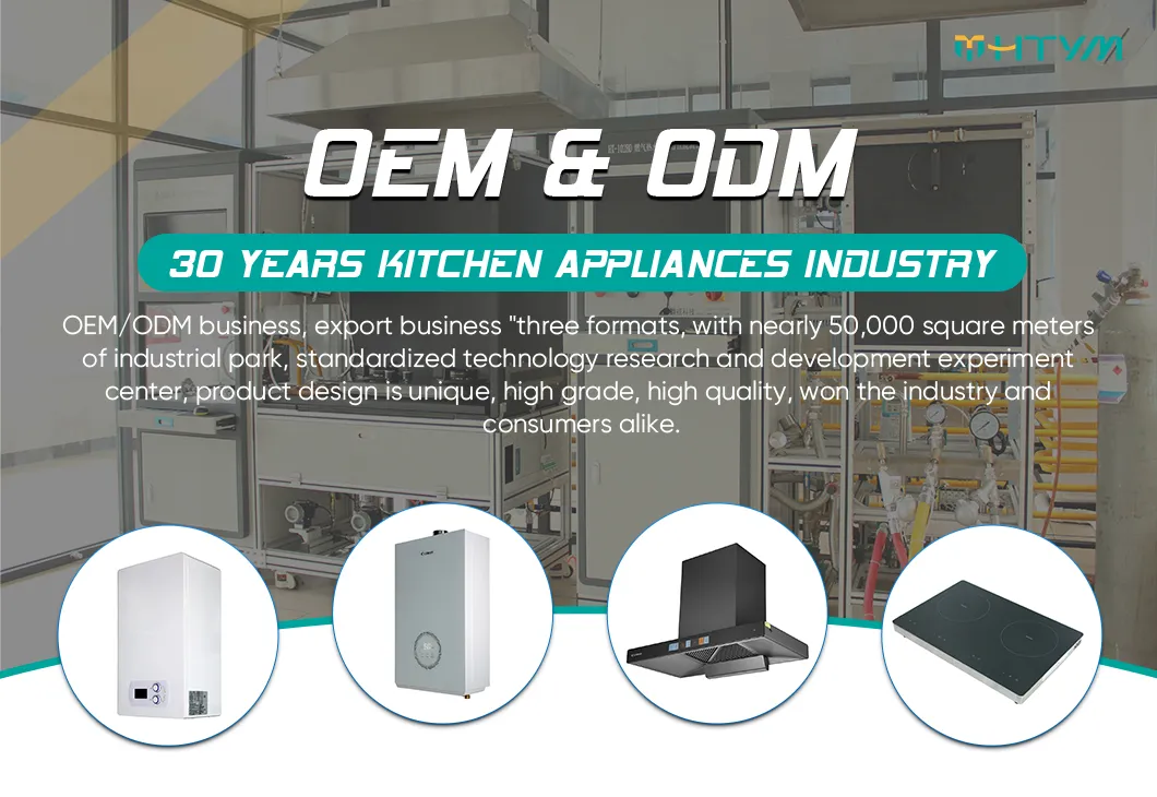 Auto-Extending Telescopic Range Hood with Gesture Sensor 3-Speed Touch Control