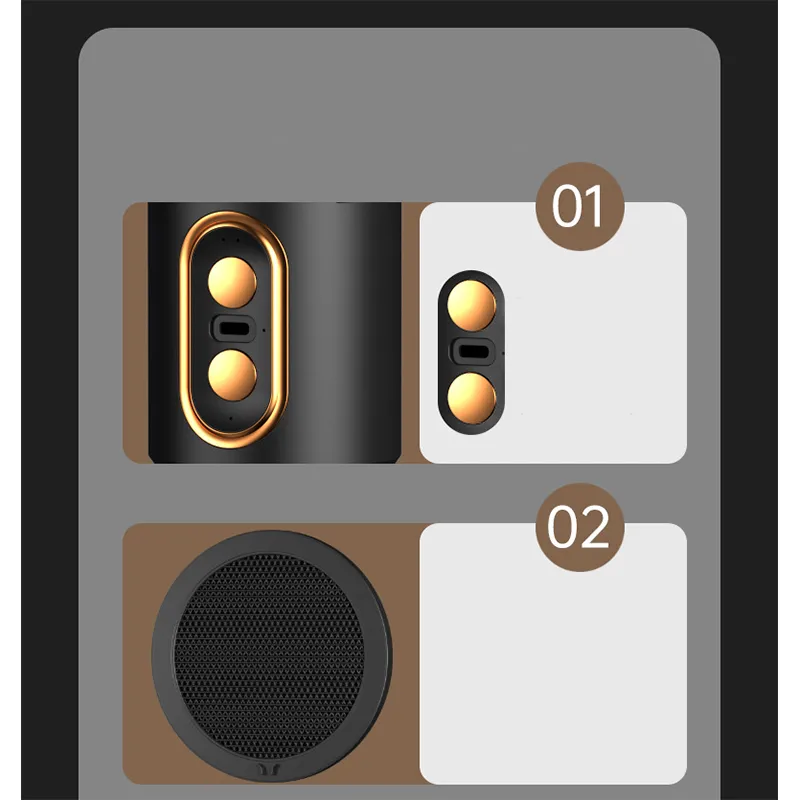 New Arrival Mini Exquisite OEM Portable Range Hood Purifier