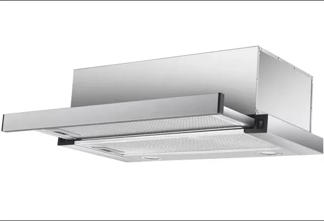 Telescopic Sliding Kitchen Chimney Built in Range Hood Copper Motor