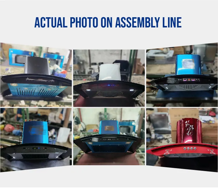 High Quality Touch Sensor Range Hood Kitchen Cooker Hood