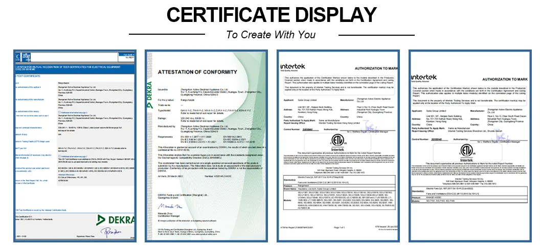 36"/42" CE/CB/ETL, Home Appliance Kitchen Use Island Range Hood CE/ETL Approve