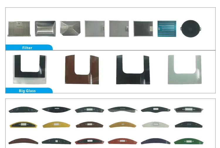 Factory Hot Sell Regular Design for Range Hood with Button Control