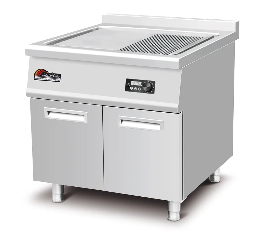 Ventless Range Hood Wall Mounted Industrial Ductless Kitchen Hood Custom or Standard Side Exhaust System