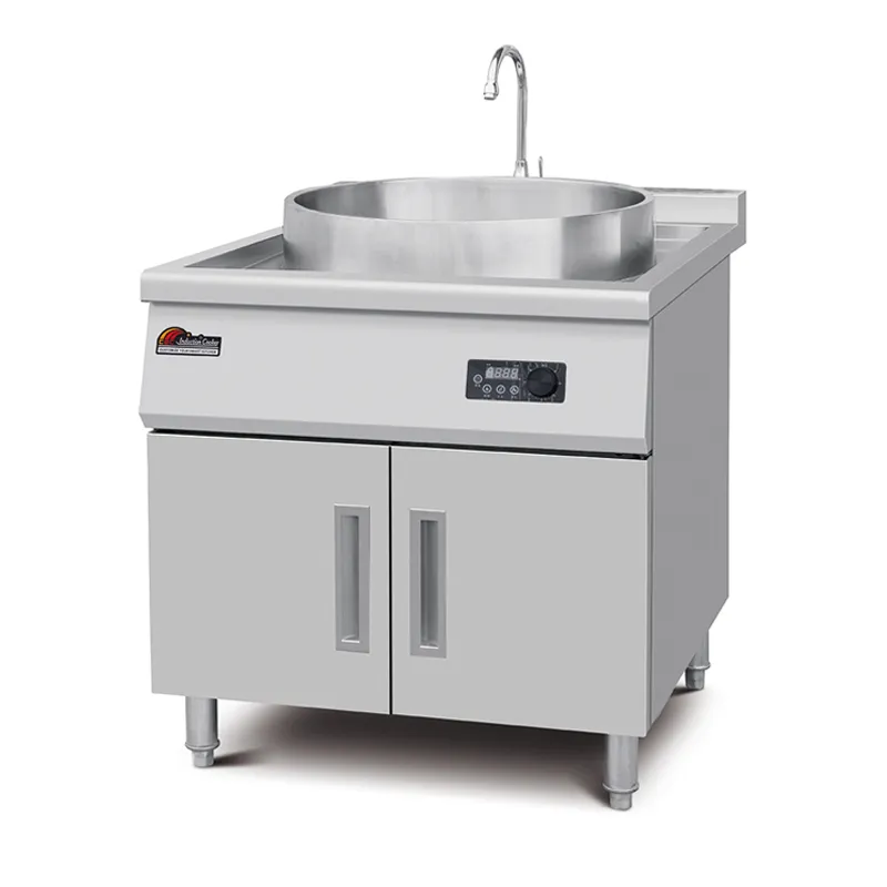 Ventless Range Hood Wall Mounted Industrial Ductless Kitchen Hood Custom or Standard Side Exhaust System