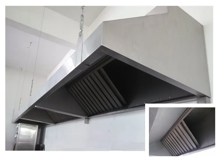 Commercial Stainless Steel Restaurant Range Hood