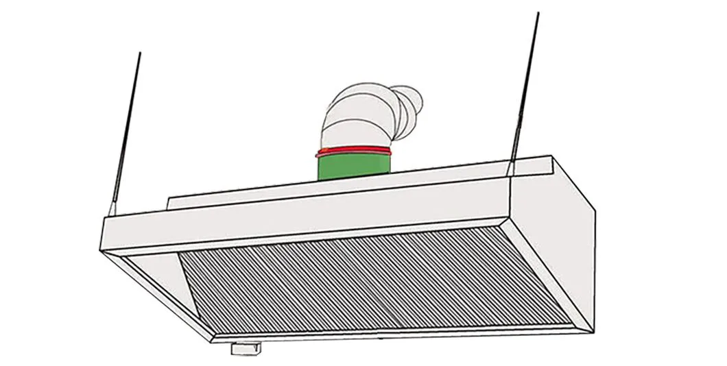 commercial catering equipment stainless steel extraction canopy BBQ range hoods