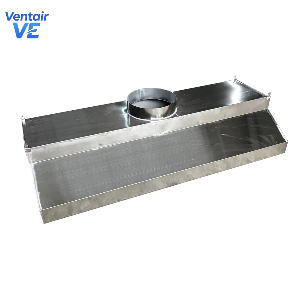 Customized Stainless Steel Restaurant Range Hood for Hotel Commercial Kitchen Equipment