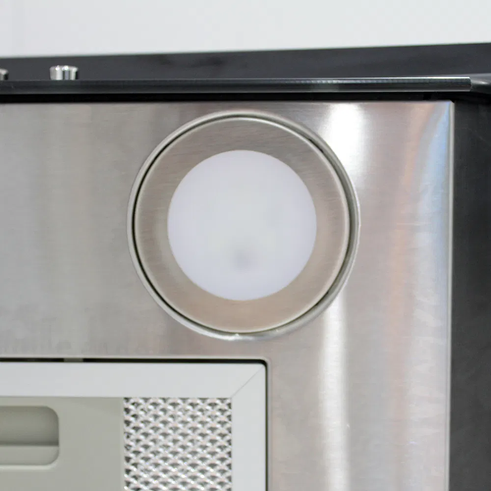 Innovative Wall-Mounted Curved Side Suction Range Hood for Homes