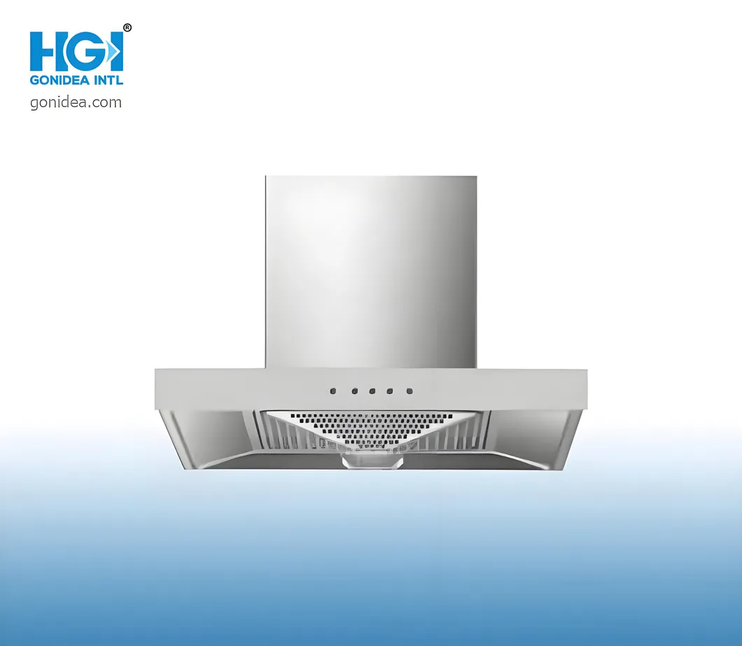 Luxury Ceiling-Mounted Touch Control 3 Speeds Circle Kitchen Range Hood Tgj600d13gl23