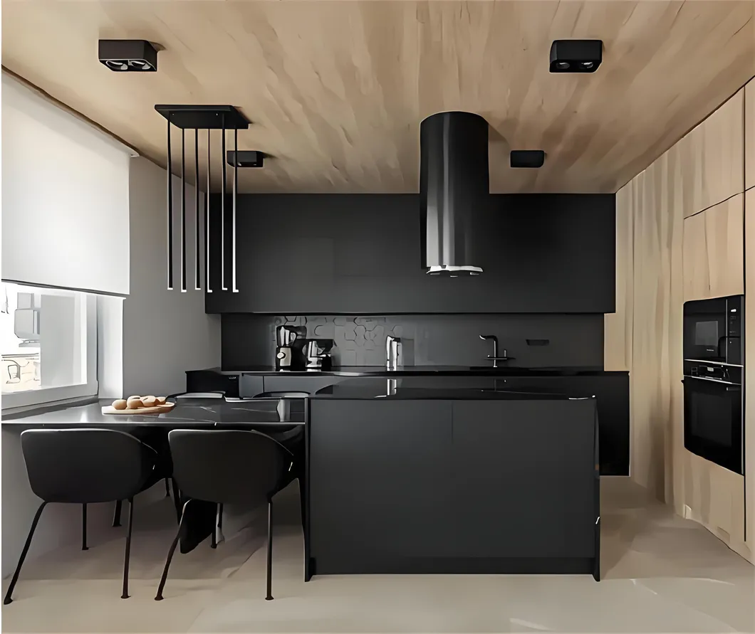 Luxury Ceiling-Mounted Touch Control 3 Speeds Circle Kitchen Range Hood Tgj600d13gl23