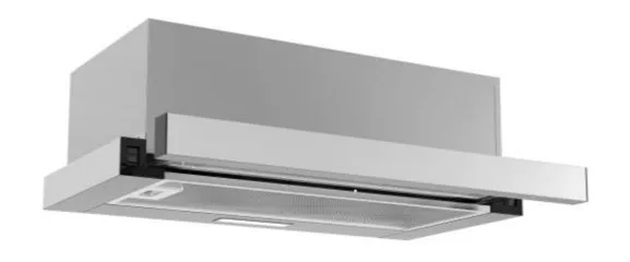 Wall Mount Stainless Steel Telescopic Range Hood with Rocker Button