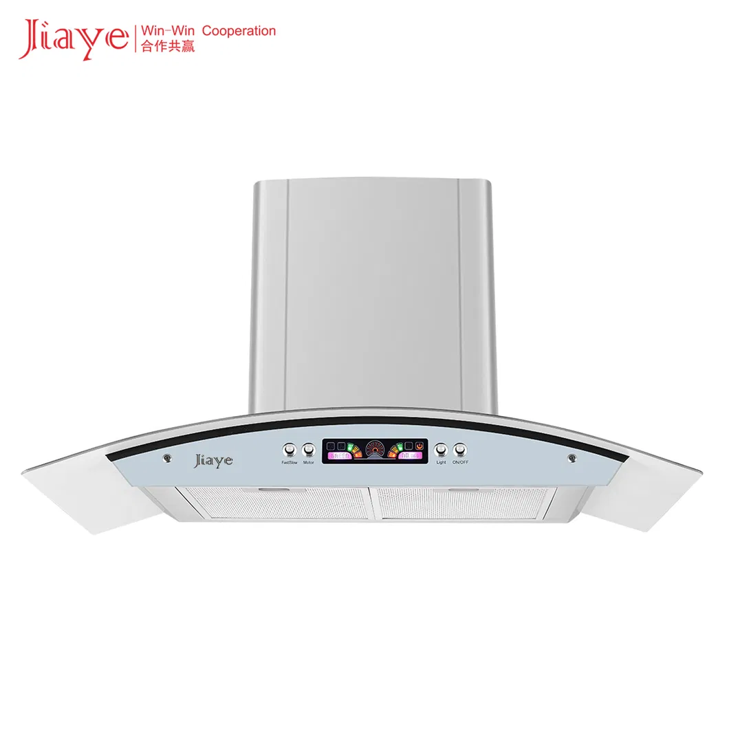 Home Use Oil Extractor Portable Cooker Range Hood/White