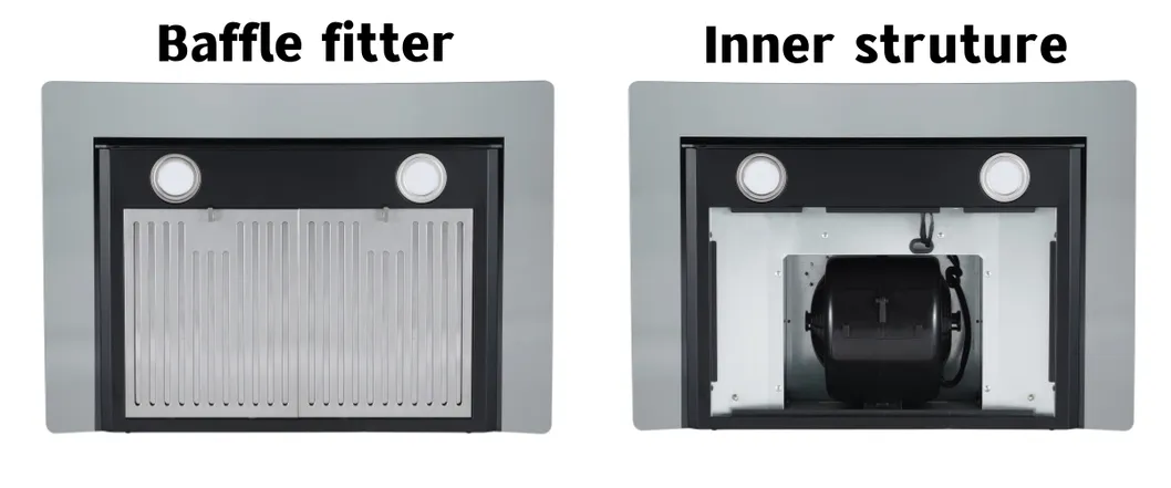 Sleek Modern Kitchen Ceiling Range Hood for Effortless Cooking