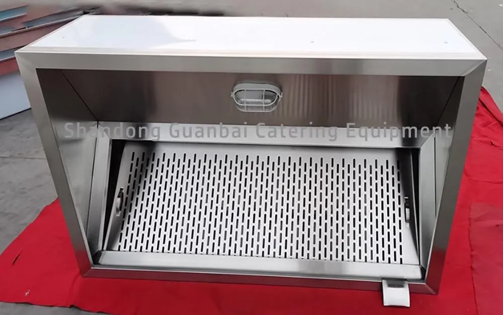gobbea stainless steel commercial range hood large size stainless steel canopy exhauset hoods