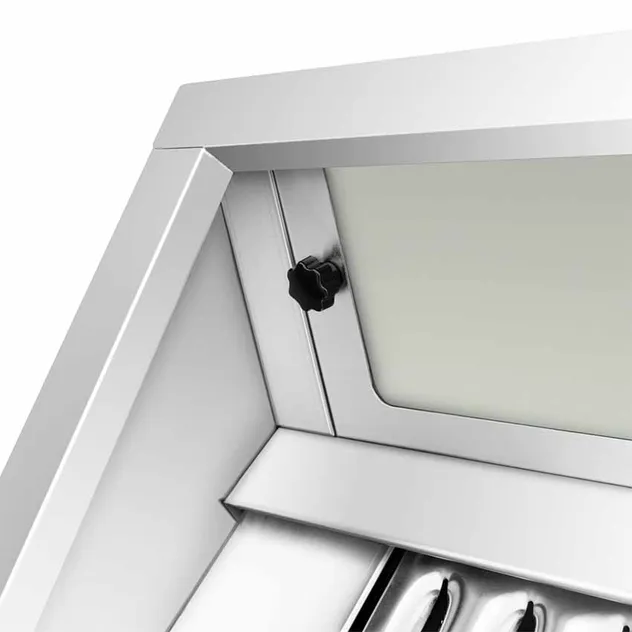 Commercial Kitchen Equipment Restaurant Supplies Wall Mounted Stainless Steel Range Hood