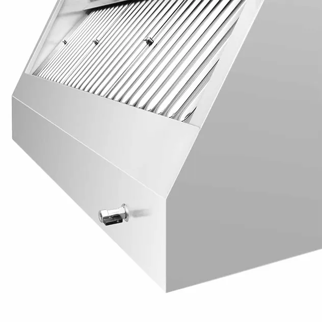 Commercial Kitchen Equipment Restaurant Supplies Wall Mounted Stainless Steel Range Hood