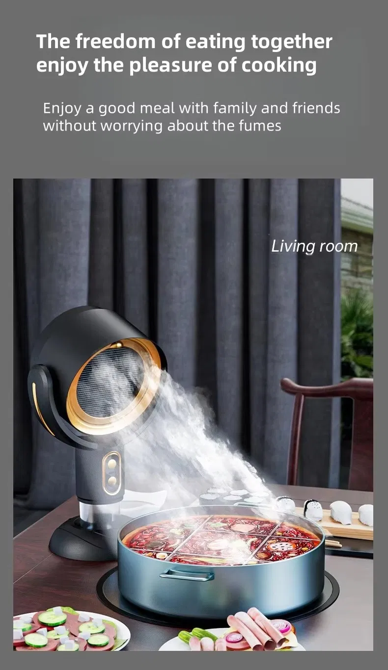 Portable USB Range Hood for Kitchen, Camping, and Indoor BBQ (CFDLP25035)