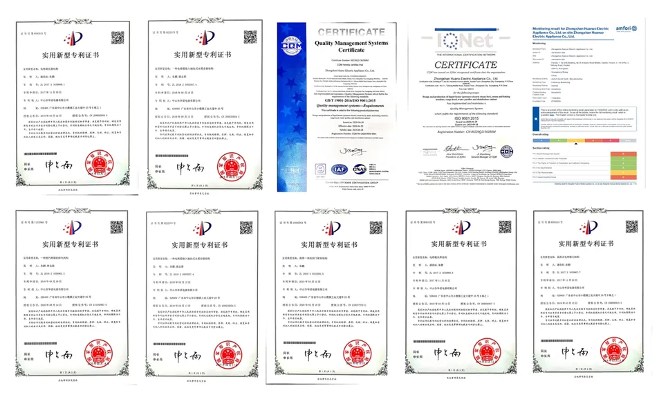 60/90cm Factory-Made Kitchen Cooker Hood Black/White Exhaust Range Hood