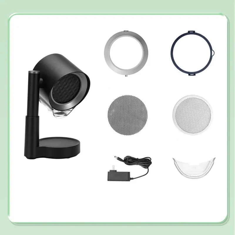 Kitchen Smart Range Hood Tabletop Exhaust Fan with Adjustable Angle Height and 2 Detachabl Washable Filters