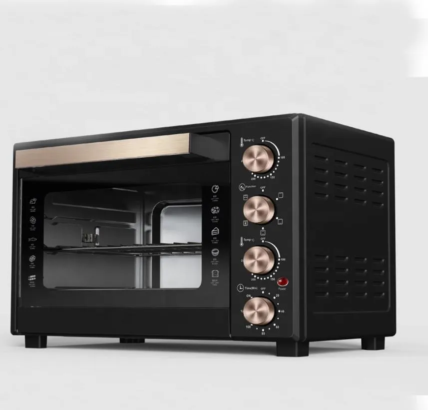 21L Microwave Oven with Function Defrost and 6 Power Levels Stylish Design