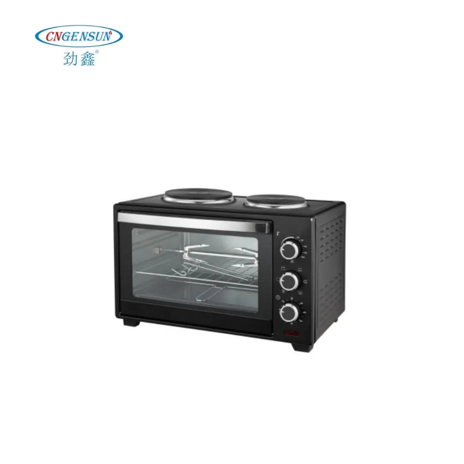 Versatile Electric Range with Hotplate for Fast Meal Preparation
