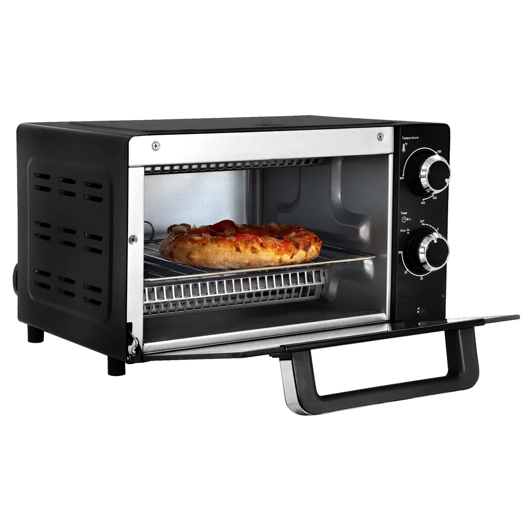 Total Chef Natural Convection Toaster Fits 9 Inch Pizza Compact Countertop Oven