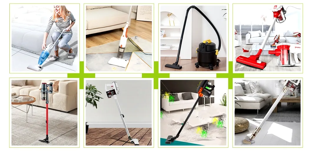Multi-Attachment Corded Vacuum Cleaner (Crevice/Upholstery Brush) for Furniture/Carpet